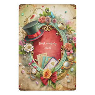 Create Your Own Whimsical Magic Top Hat Mini Clipboard