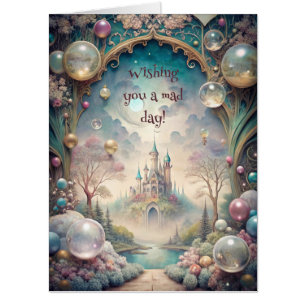 Create Your Own Whimsical Magical Castle Card