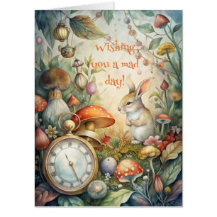 Create Your Own Whimsical Rabbit Hutch Card