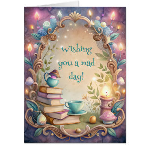 Create Your Own Whimsical Tea Party Story Card