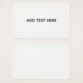 Create Your Own White (Front & Back)