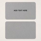 Create Your Own White  (Front & Back)