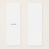 Create Your Own White (Front & Back)