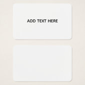 Create Your Own White (Front & Back)