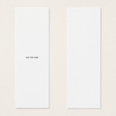 Create Your Own White  (Front & Back)