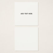 Create Your Own White  (Front & Back)