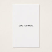 Create Your Own White  (Front)
