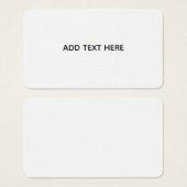 Create Your Own White (Front & Back)