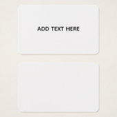 Create Your Own White (Front & Back)