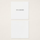 Create Your Own white (Front & Back)
