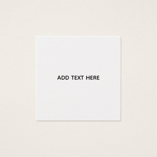 Create Your Own White (Front)