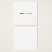Create Your Own White (Front & Back)