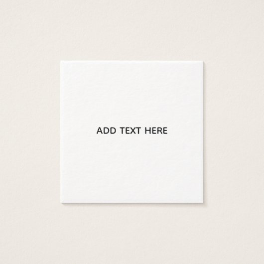 Create Your Own White (Front)