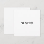 Create Your Own White (Front/Back)