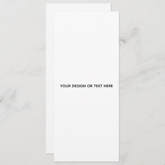 Create Your Own white (Front/Back)