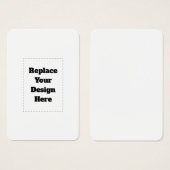 Create Your Own white  (Front & Back)