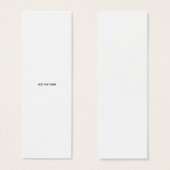Create Your Own White  (Front & Back)