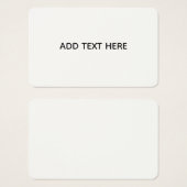 Create Your Own White (Front & Back)