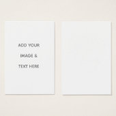 Create Your Own white (Front & Back)