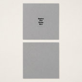 Create Your Own white (Front & Back)