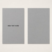 Create Your Own White  (Front & Back)