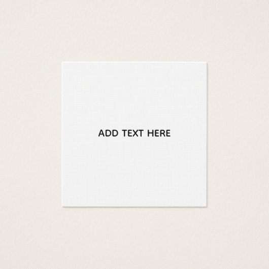 Create Your Own White  (Front)