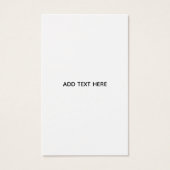 Create Your Own White  (Front)