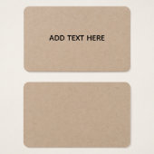 Create Your Own White  (Front & Back)
