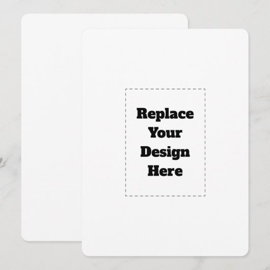 Create Your Own white (Front/Back)