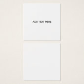 Create Your Own White (Front & Back)