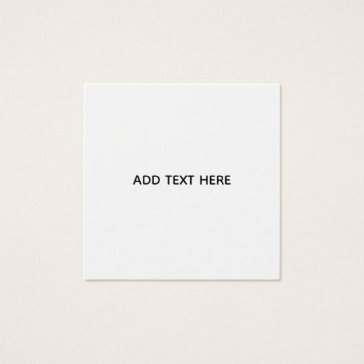 Create Your Own White (Front)