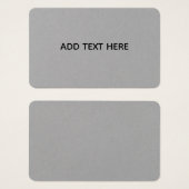 Create Your Own White  (Front & Back)
