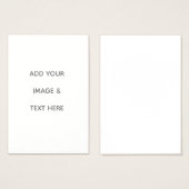 Create Your Own white (Front & Back)
