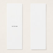 Create Your Own White (Front & Back)