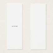 Create Your Own White  (Front & Back)