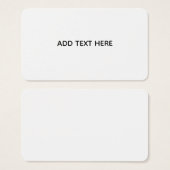 Create Your Own White (Front & Back)