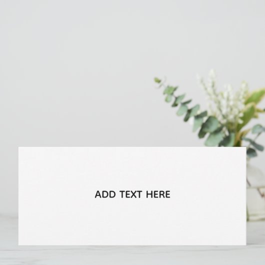 Create Your Own White  (Standing Front)