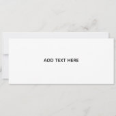 Create Your Own White  (Front)