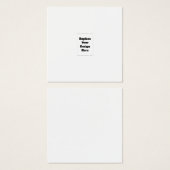 Create Your Own white (Front & Back)