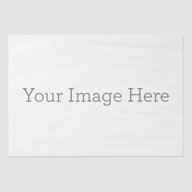 Custom 18lb Tissue Paper, Size: 14" x 20" (Front)