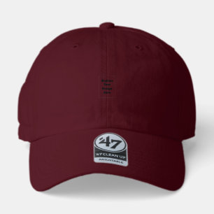 Create Your Own white  47 Brand Hat