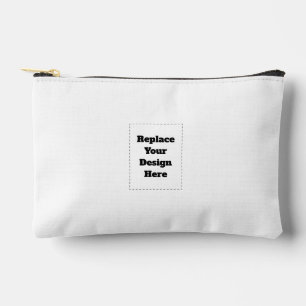 Create Your Own white  Accessory Pouch
