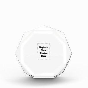 Create Your Own white  Acrylic Award