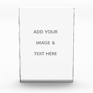 Create Your Own white  Acrylic Award