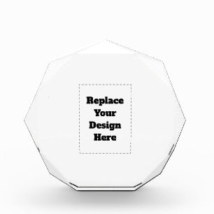 Create Your Own white  Acrylic Award