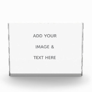 Create Your Own white  Acrylic Award