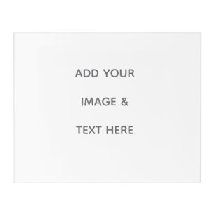 Create Your Own white  Acrylic Print