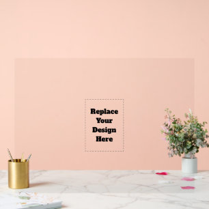 Create Your Own white Acrylic Sign