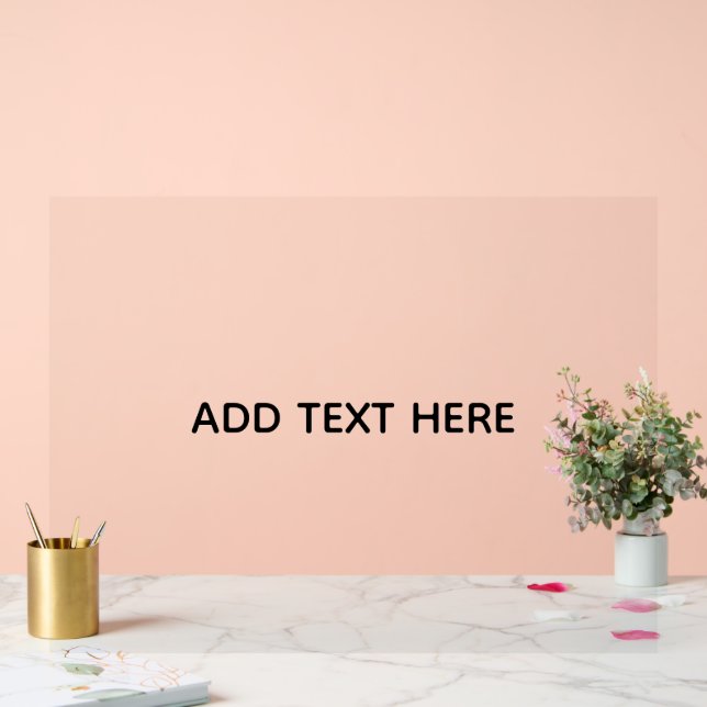 Create Your Own White  Acrylic Sign (Wedding)