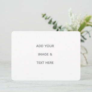 Create Your Own white  Advice Card